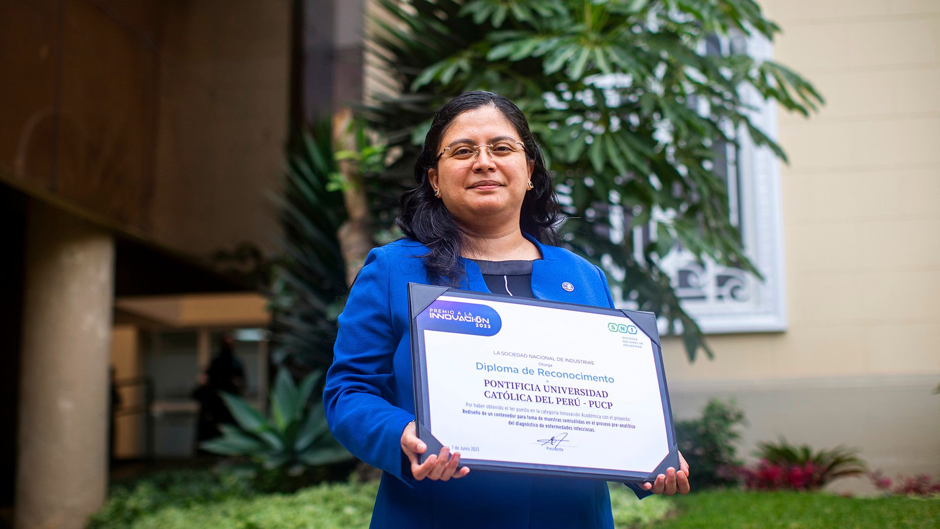 Indecopi concede patente a invención liderada por nuestra docente Fanny Casado