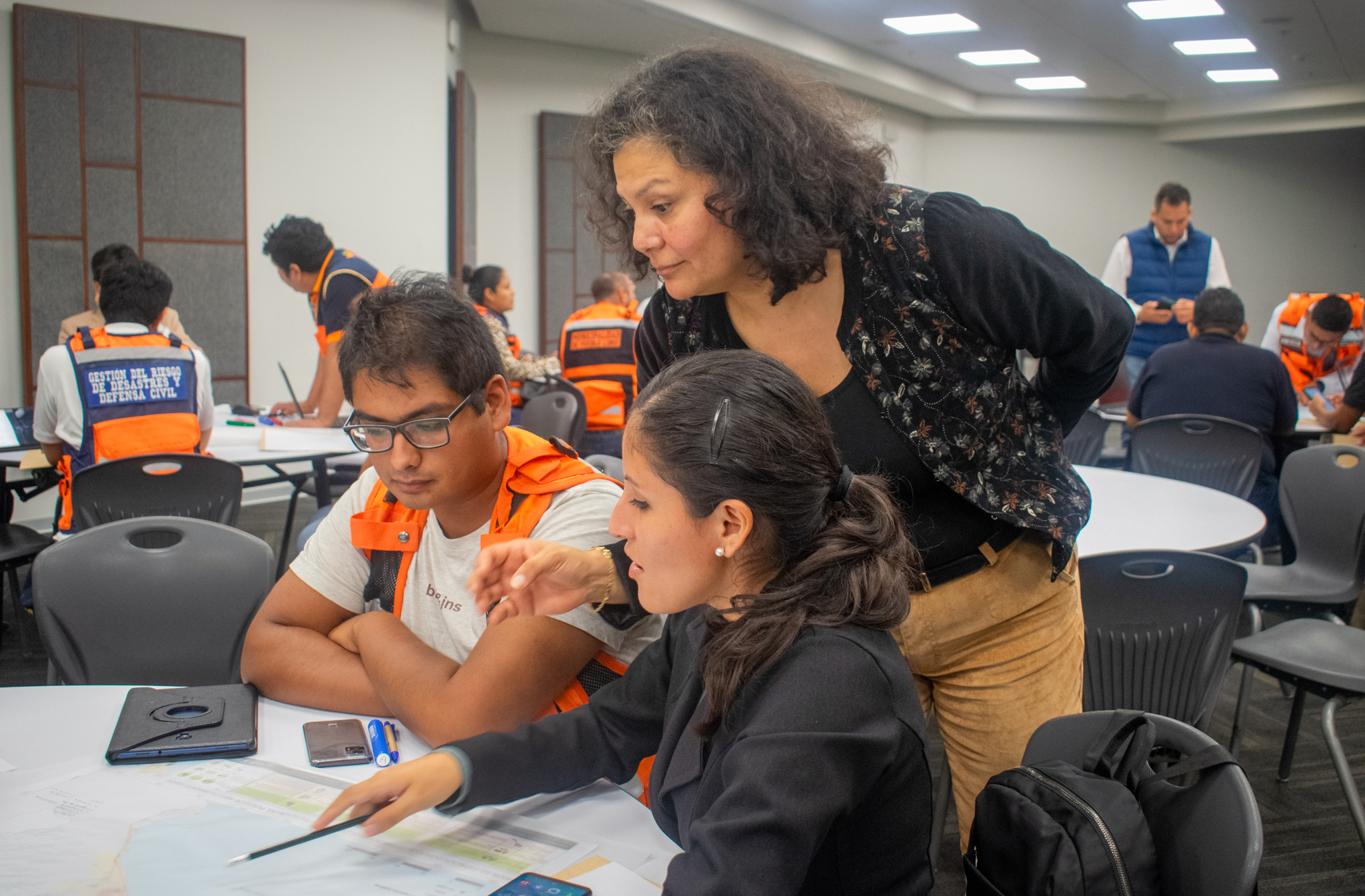 Sandra Santa Cruz: 'The implementation of alternatives such as SAAPE is urgent, taking into account that Lima has already experienced situations of water deficit'.