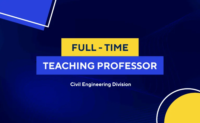 Closed Call – Civil Engineering Division