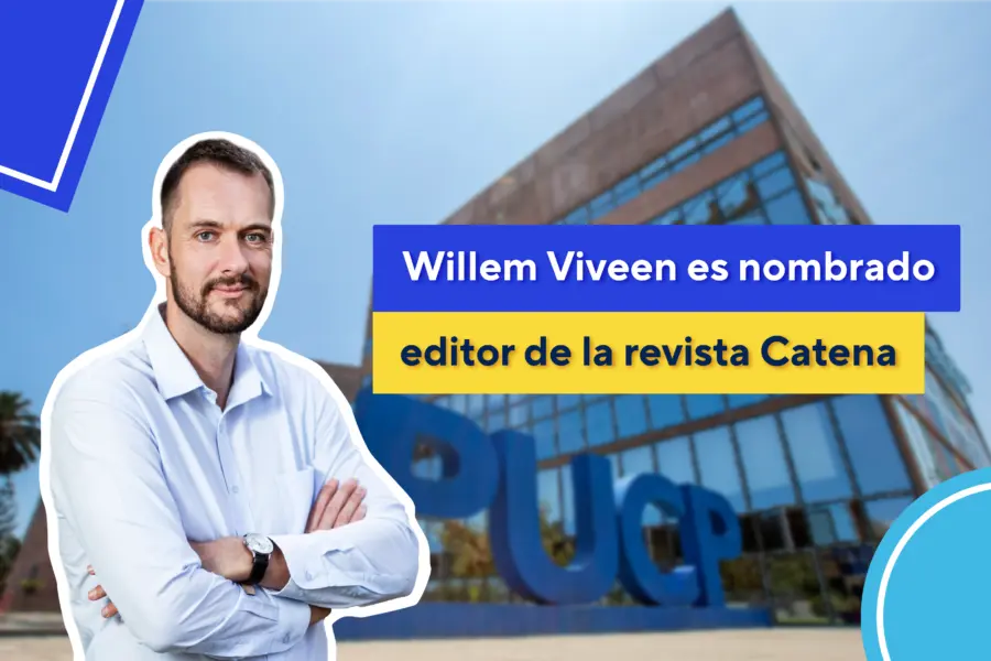 Willem Viveen es nombrado editor de la revista Catena